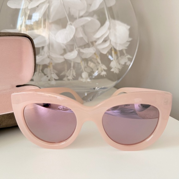 Seafolly Tortola Cat-Eye Sunglasses in Rose Ice - Picture 1 of 8